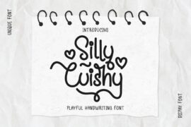 Silly Cuishy Font