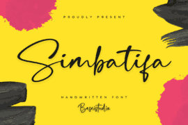 Simbatifa Font