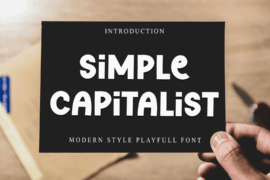 Simple Capitalist Font