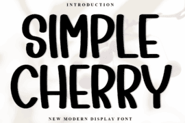 Simple Cherry Font
