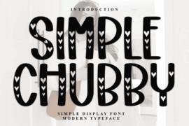 Simple Chubby Font