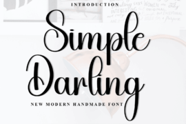 Simple Darling Font