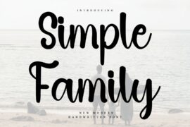 Simple Family Font