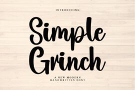 Simple Grinch Font