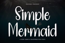 Simple Mermaid Font