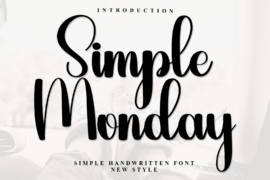 Simple Monday Font