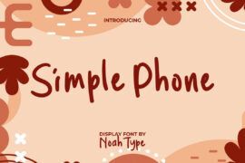 Simple Phone Demo Font
