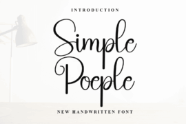 Simple Poeple Font