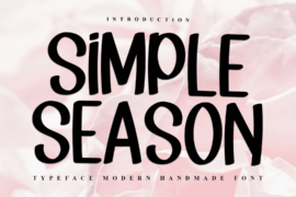 Simple Season Font