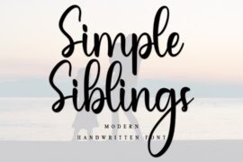 Simple Siblings Font
