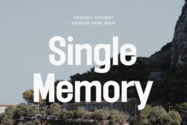 Single Memory Font