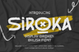 SIROKA Trial Font