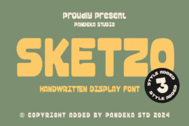 Sketzo DEMO Font