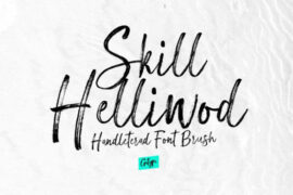 Skill Helliwod Brush Font