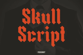 Skullscript Font