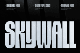 Skywall Demo Font
