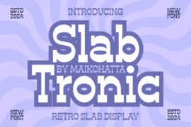 Slab Tronic Font