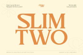 Slimtwo DEMO Font