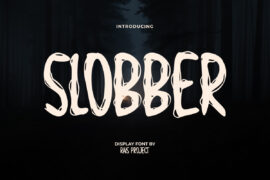 Slobber Demo Font