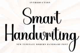 Smart Handwriting Font