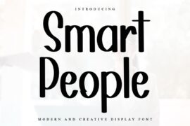 Smart People Font