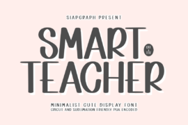 Smart Teacher Font