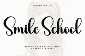 Smile School Font