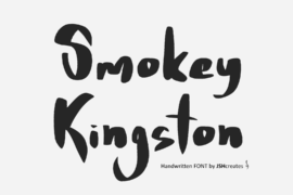 Smokey Kingston Font