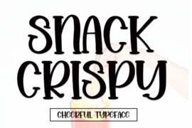 Snack Crispy Font