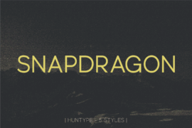 Snapdragon Font