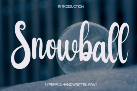 Snowbal Font