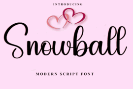 Snowball Font