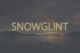 Snowglint Font