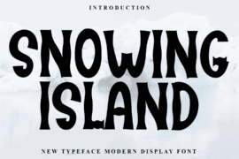 Snowing Island Font