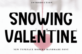 Snowing Valentine Font