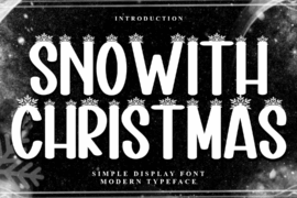 Snowith Christmas Font