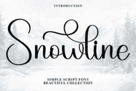 Snowline Font