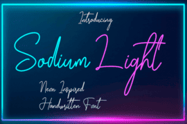 Sodium Light Font