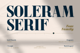 Soleram Demo Font Family