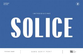 Solice Font