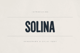 Solina Demo Font