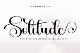 Solitude Jungle Font