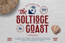 Soltisce Coast High Font