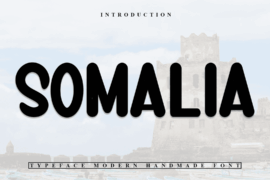 Somalia Font