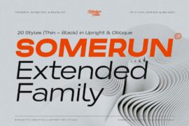 Somerun DEMO Font Family