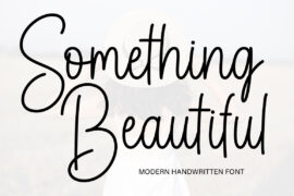Something Beautiful Font