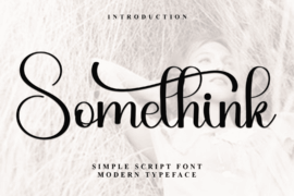Somethink Font