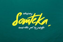 Somteka Font