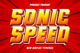 Sonic Speed Font