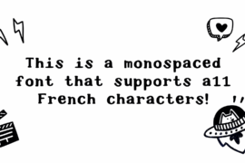 Sophiemonoserif Font